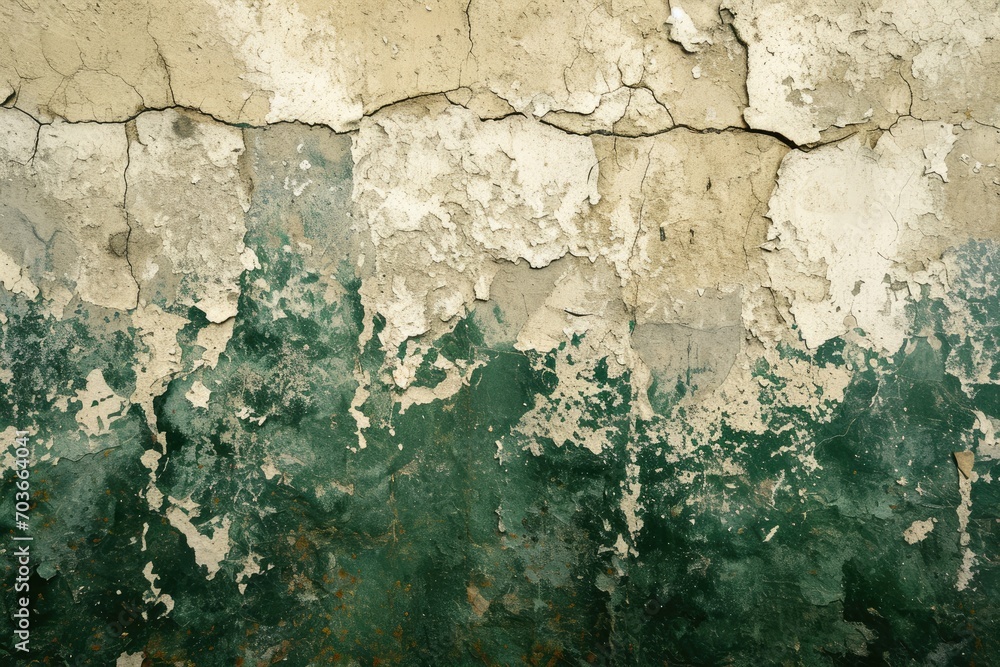 Grunge Background Texture in the Style Forest Green and Ivory - Amazing Grunge Wallpaper created with Generative AI Technology