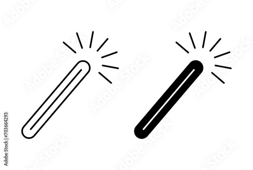 Retouch outline icon collection or set. Retouch Thin vector line art