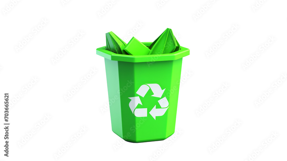 recycling bins isolated on transparent background recycling bins isolated on transparent background
