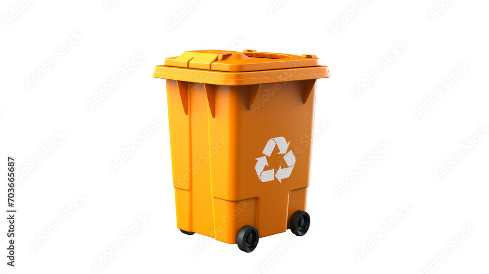 recycling bins isolated on transparent background recycling bins isolated on transparent background