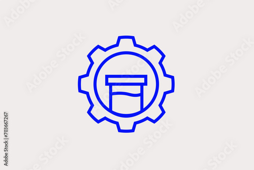 3d graphic of a symbol made of many spheres