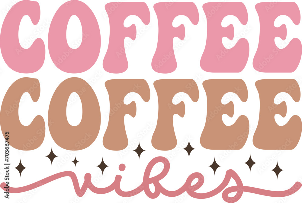 coffee retro svg design, coffee svg design and digital download and commercial use
