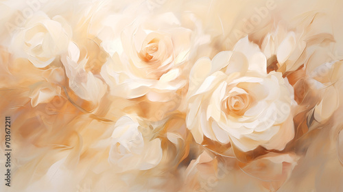 Fototapeta Naklejka Na Ścianę i Meble -  Abstract roses art background