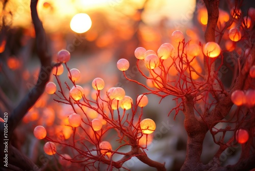 Sunset Glow: Coral.