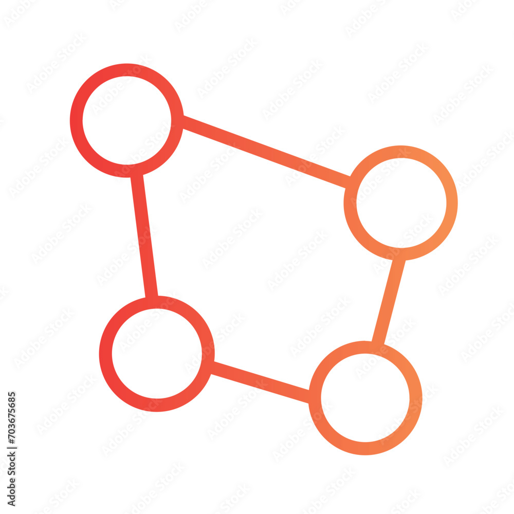 Distort Reshape Shaping Gradient Outline Icon Distort Reshape Shaping Gradient Outline Icon