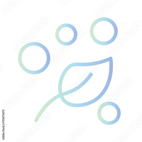 Design Graphic Lief Gradient Outline Icon