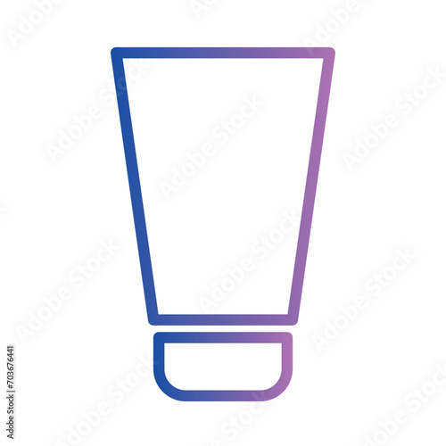 Amputation Disability Foot Gradient Outline Icon