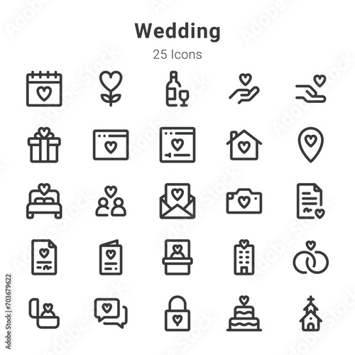 wedding icons