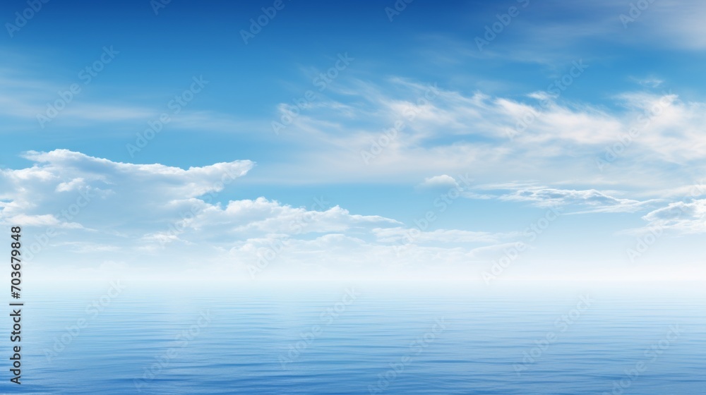 Calming blue palette, inviting viewers to experience its tranquility Calming blue palette, inviting viewers to experience its tranquility