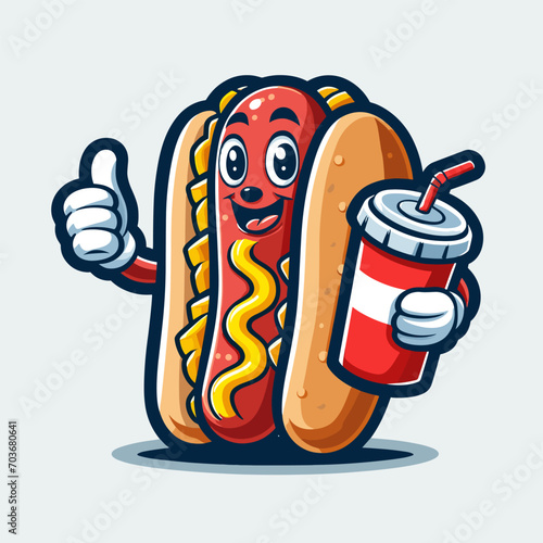 hotdog character  photo