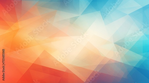 Colorful abstract background with triangles