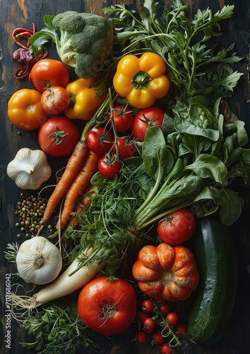 Fototapeta Naklejka Na Ścianę i Meble -  vegetables and fruits