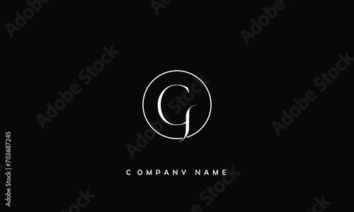 G, G Alphabet Letter Logo Monogram