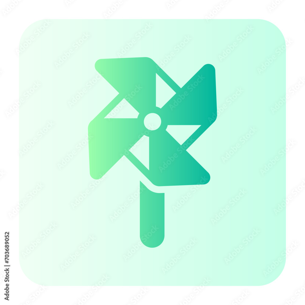 pinwheel gradient icon pinwheel gradient icon