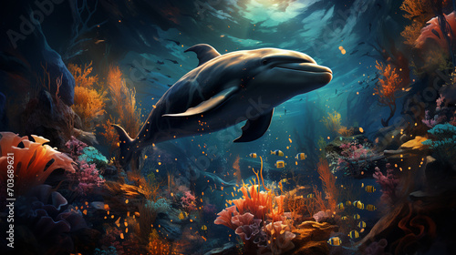 amazing dolphin wallpaper photo
