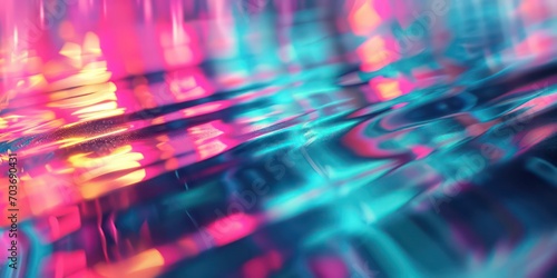 Abstract trendy holographic foil background.