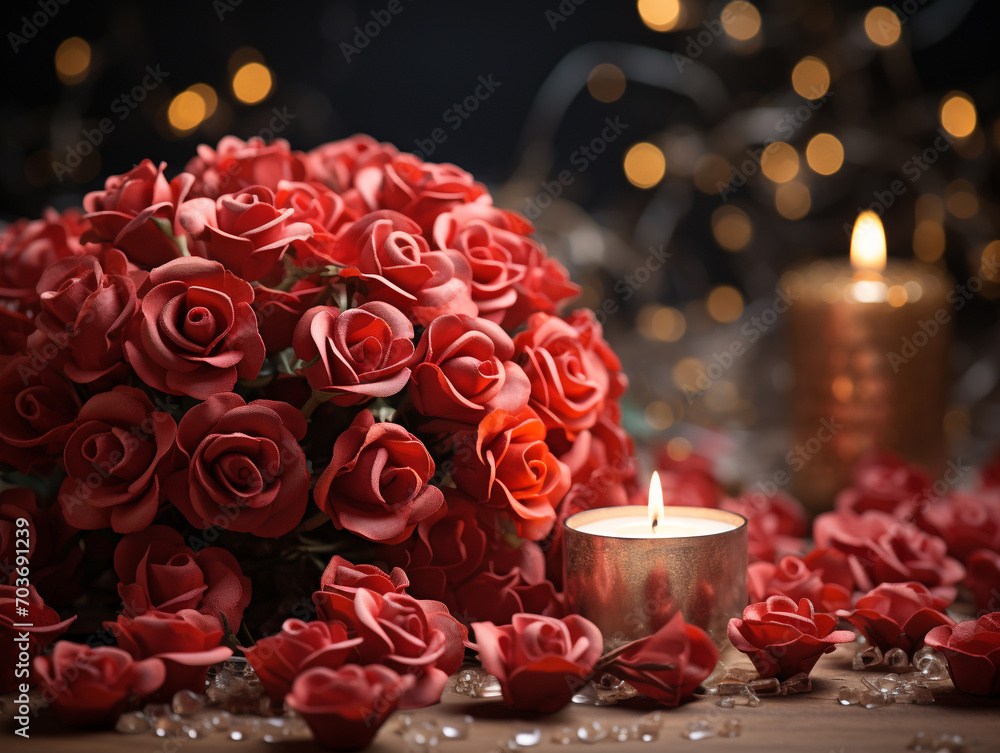 Red rose valentine's day