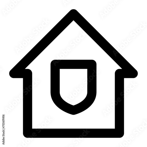 home insurance line icon