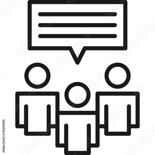 Chat Forum Icon