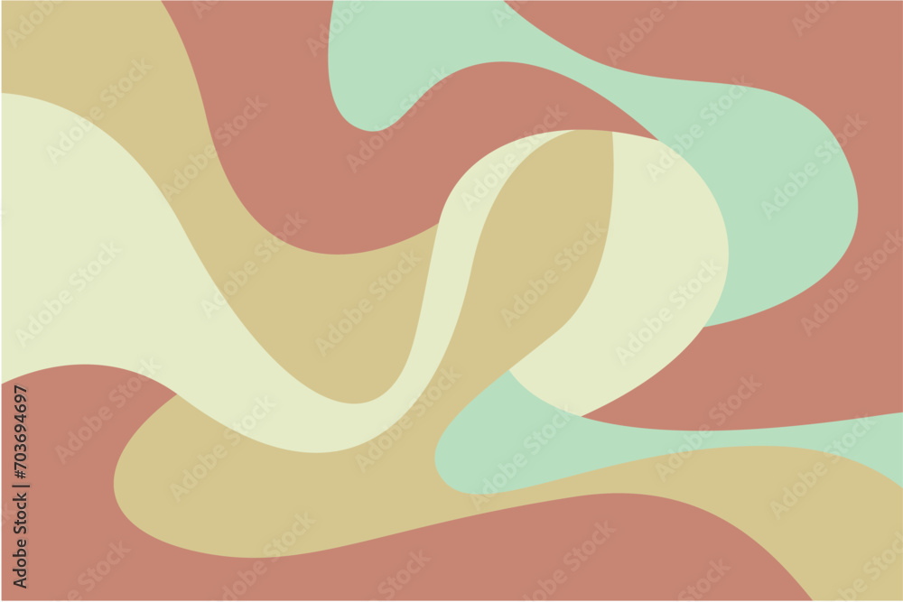 abstract wave pastel background 
