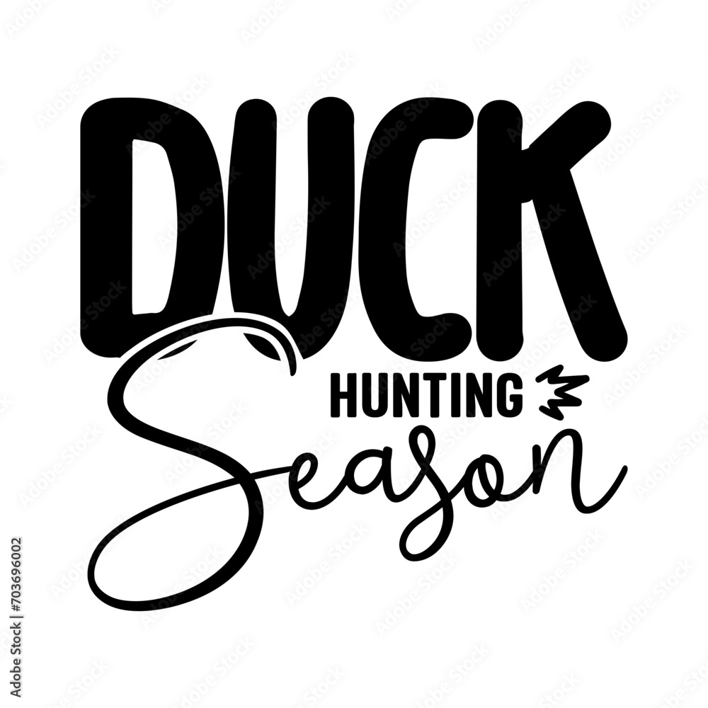 Duck Hunting Season SVG