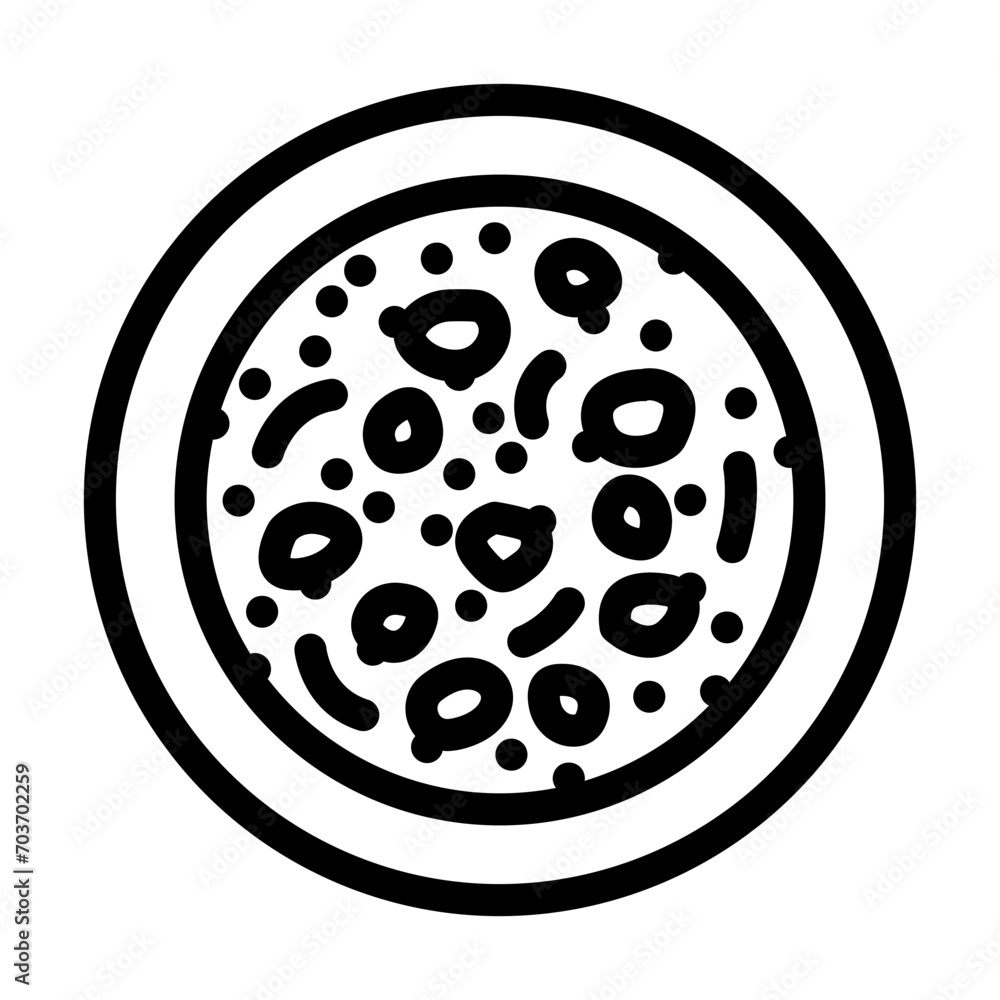minestrone soup italian cuisine line icon vector. minestrone soup italian cuisine sign. isolated contour symbol black illustration minestrone soup italian cuisine line icon vector. minestrone soup italian cuisine sign. isolated contour symbol black illustration