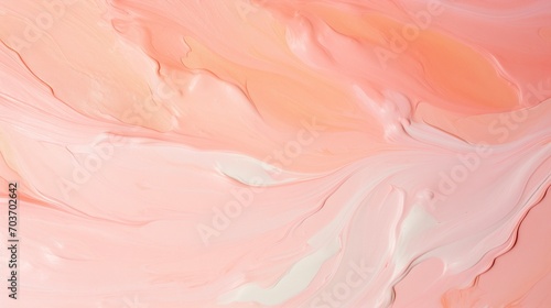 peach and pink color abstract brushstroke background. Peachy Swirl, Sculpted Dreams in Candy Hues. wallpaper concept. 