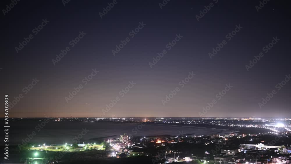 星降る街の夜景 星降る街の夜景