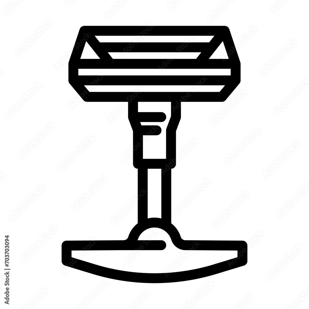 cufflinks jewelry line icon vector. cufflinks jewelry sign. isolated contour symbol black illustration cufflinks jewelry line icon vector. cufflinks jewelry sign. isolated contour symbol black illustration