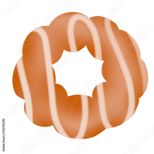 Donut brown