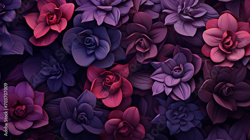 Flawless background. Floral background. © Swaroop