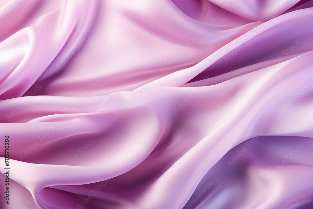 Purple silk fabric with gentle waves Purple silk fabric with gentle waves
