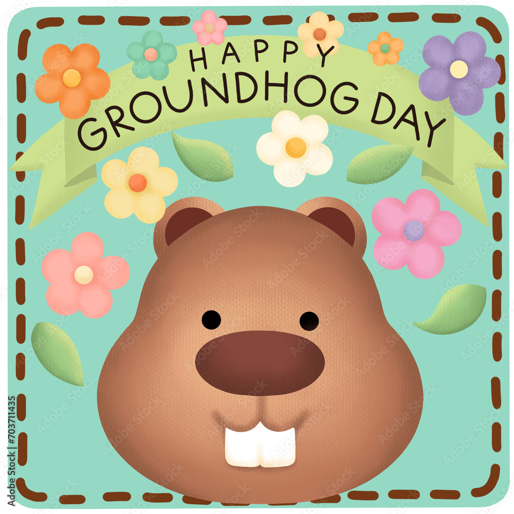 Fototapeta premium Groundhog10