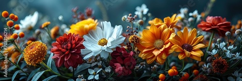 Abstract Floral Compositionflower Arrangement, Banner Image For Website, Background, Desktop Wallpaper © Pic Hub