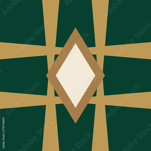 A Celtic style diamond shape blank border background image.
