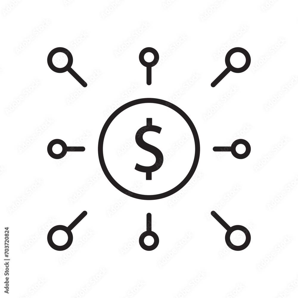 Administrator Business Icon Administrator Business Icon