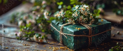Decorative Clover Leaves Green Gifts Box, HD, Background Wallpaper, Desktop Wallpaper #703721019