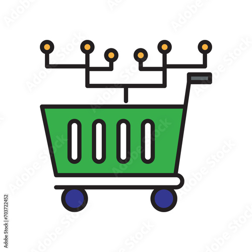 Digital Economy and EBusiness Illustration