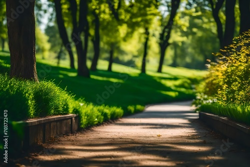 footpath in the park