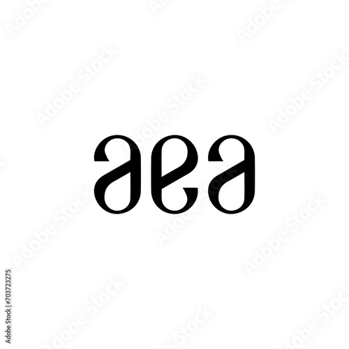 AEA logo. AEA set , A E A design. White AEA letter. AEA, A E A letter logo design. Initial letter AEA letter logo set, linked circle uppercase monogram logo. A E A letter logo vector design.	
 photo