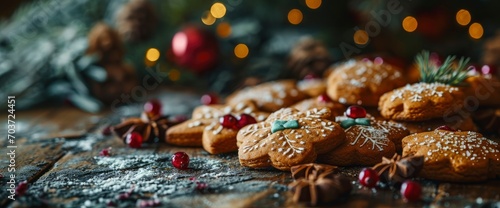 Gingerbreads Cookies Patricks Day On Concrete, HD, Background Wallpaper, Desktop Wallpaper
