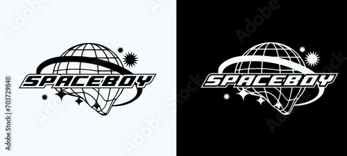 Urban Style T-Shirt print Design, Streetwear Aesthetic Y2K fashion. Printable vector clothes design. Grunge outfit screen printing.