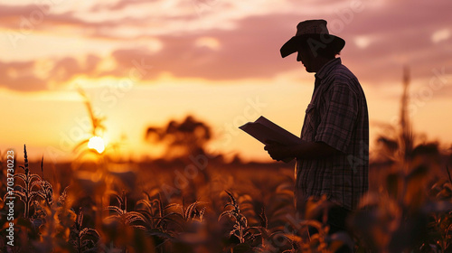 Agricultural advisor with farm consulting and educational resources