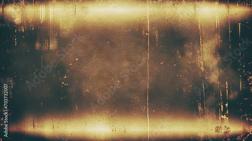 Abstract film texture background with heavy grain, dust and light leak. Vintage distressed old photo light leaks, film grain, dust and scratches texture overlay. grunge photo