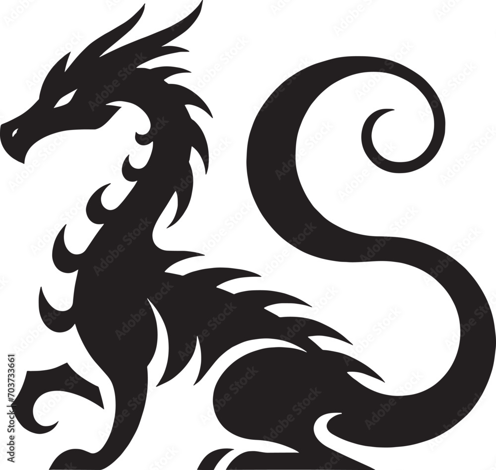 Obraz premium 2024 dragon, chinese new year, dragon, year of the dragon, chinese zodiac, new year 2024