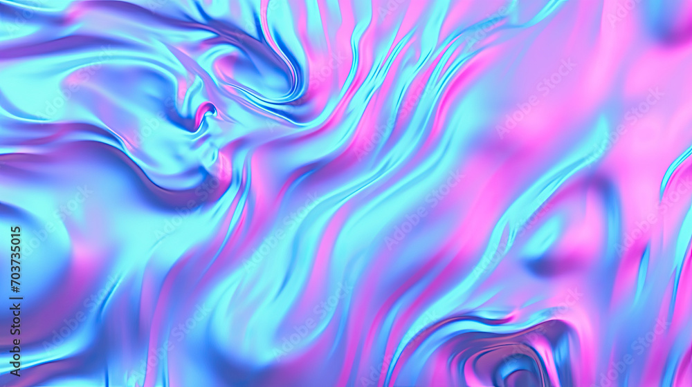 A close up of a colorful holographic pink and blue
background with a wave pattern. This asset is suitable for graphic design, backgrounds, presentations, web design, and creative projects. A close up of a colorful holographic pink and blue
background with a wave pattern. This asset is suitable for graphic design, backgrounds, presentations, web design, and creative projects.