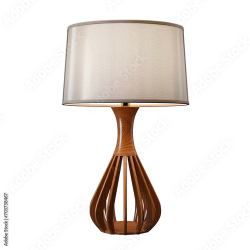 table lamp Isolated on transparent background photo