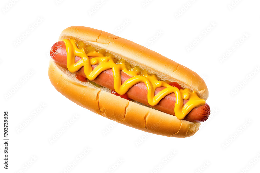 hod dog Isolated on transparent background hod dog Isolated on transparent background