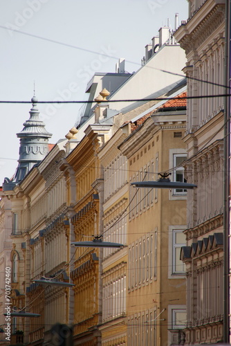 Architecture in the city of Vienna, Austria © Laiotz