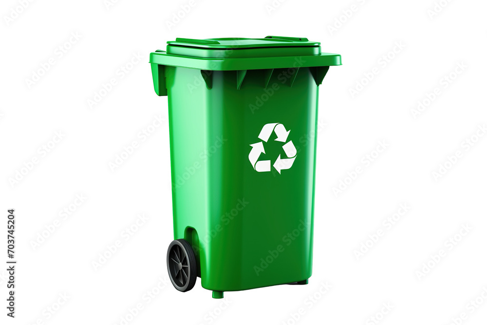 garbage container Isolated on transparent background garbage container Isolated on transparent background
